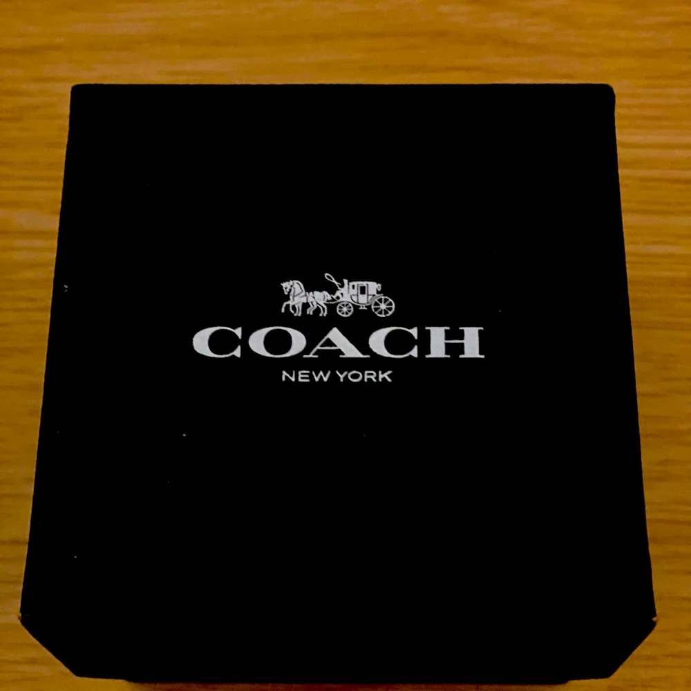 Coach watch (red)